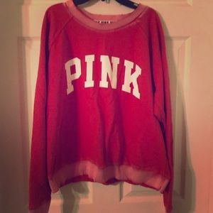 Victoria Secret Pink long sleeve sweat shirt.  New